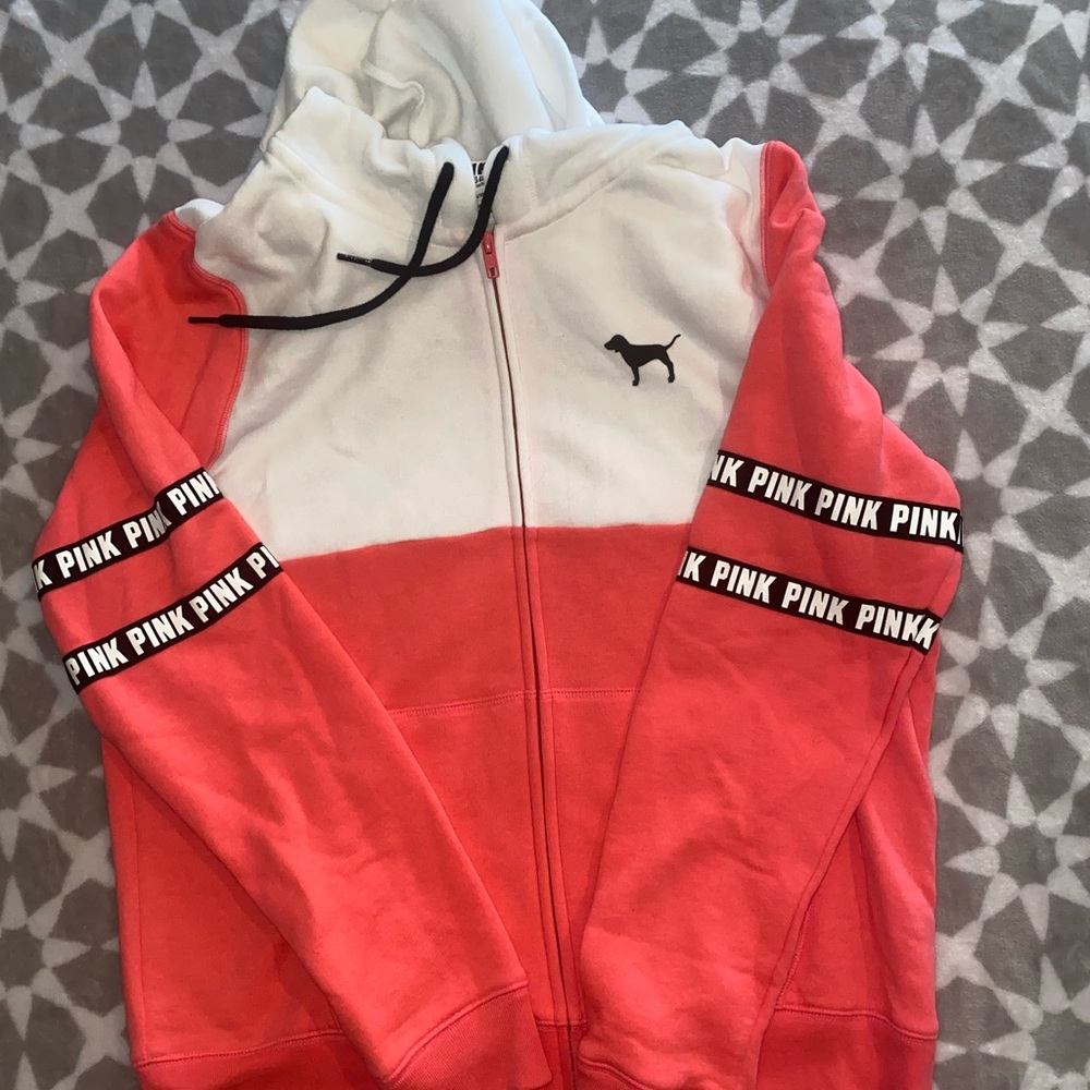 PINK Pink Zip-Up Hoodie